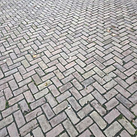 Gebruikte gebakken Keiformaat Bredasedijk (los gestort)