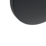 DISC WALL 100-230V Black