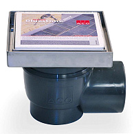 BlueStone put RVS opzet + zijuitlaat