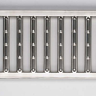 Sleufrooster RVS L100cm