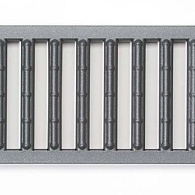 Sleufrooster verz.staal Antraciet L100cm