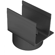 ACO SlimLine onderuitloop 80mm excentrisch