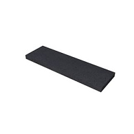 Schellevis Opsluiting 100x30x5 cm Carbon