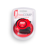 Rolbandmaat BMI Twocomp 5 meter x 19 mm, ABS behuizing