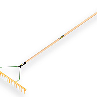 Hooihark Jost (geel) recht 16 tanden met Tauari steel 160 cm lang