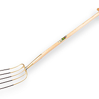 Mestvork OFFNER 5 tands brons, met ESSEN T-steel 100 cm
