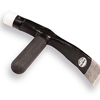Straathamer DE WIT met fiberglassteel en nylon dop, bekbreedte 70 mm