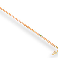 Tuinhark OFFNER 14 rechte tanden, met ATLAS steel 170 x 2,8 cm