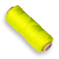 LABORA Uitzetkoord Nylon, 1,4 mm dik, fluor geel, 50 meter