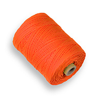 Uitzetkoord LABORA fluor oranje 1,4 mm 200 meter, gevlochten nylon koord