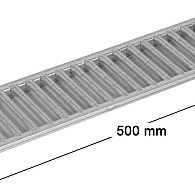 ACO Sleufrooster verzinkt staal 50 cm