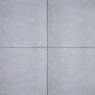 GeoCeramica 60x60x4 cm Concreet Silver