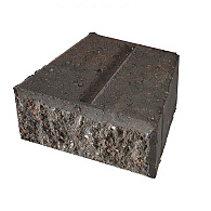 granubrick 23,1/15,3x20x10 rood-zwart