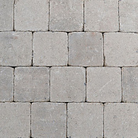 damme ongetrommeld 15x15x6 grijs