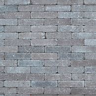 Stonehedge Waalformaat 20x5x6,4 cm Terra Nuance Paars - Bruin