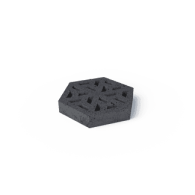 Schellevis ECO-Tegel 37,5x37,5x7 cm Antraciet