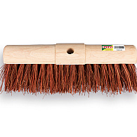 Wegenbouwbezem SOLIDE bassine 45 cm, ronde kap, zonder steel. FSC 100%