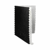 Grind/grasplaten zwart 1,60 x 1,20 met Antiworteldoek
