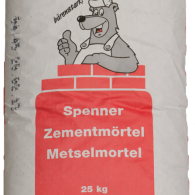 Metselmortel zonder kalk 25kg (wit/rood)