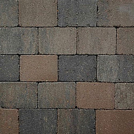 STONEHEDGE 30X20X6 BRUIN-ZWART HYD