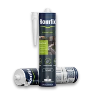 Romfix Hovenierslijm Polymeerkit Zwart  tube  290 ml
