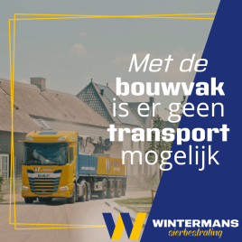 Bouwvak geen transport