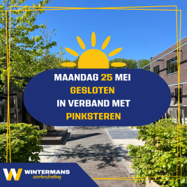 2de Pinksterdag - Gesloten