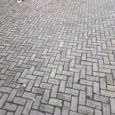 Gebruikte gebakken Keiformaat Bredasedijk (los gestort)