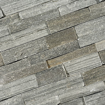 Stone Panels Grey Quarzite 60x15x1,5-2,5 cm Breukruw
