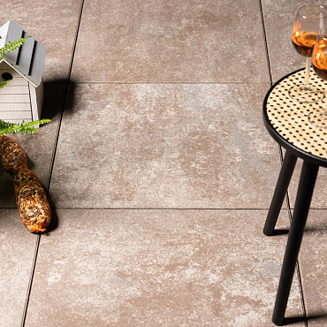 Trippel T 80x80x4 cm Taupe