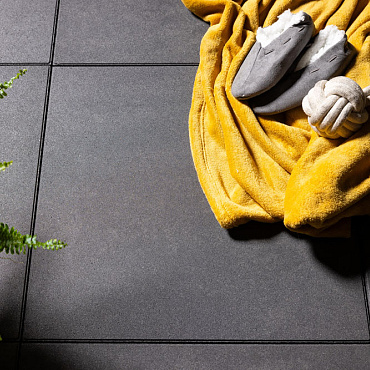 Trippel T 2Drive 60x60x6 cm Zwart/ Grijs Genuanceerd
