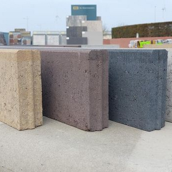 Opsluitband 6x20x100cm Zand beige