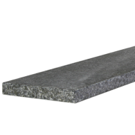 Vijverrand Chinees Basalt G684  gezoet met facet 100x20x3