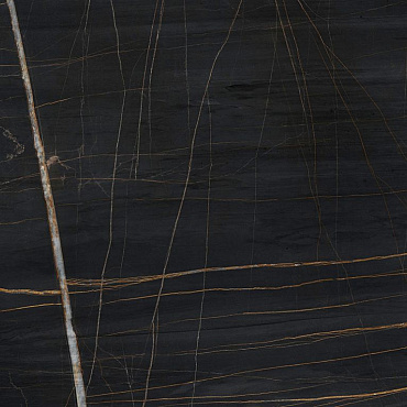 GeoCeramica 60x60x4 cm Saint Laurent Noir