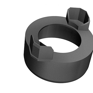 Hexaline Aansluitset (eindplaten, onderuitloop + bladkorf)