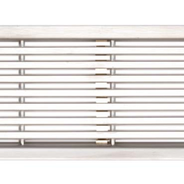 Langstaafrooster RVS L100cm