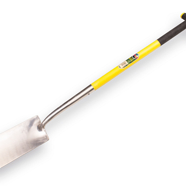 Spade ATLAS DIAMANT gepolijst, met ATLAS FIBERGLAS T-steel 78 cm, totale lengte 115 cm