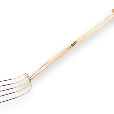 Mestvork OFFNER 5 tands brons, met ATLAS T-steel 100 cm