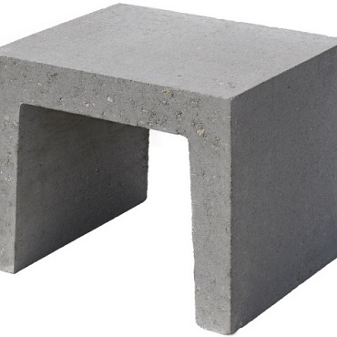 U Element 40x40x50 cm Grijs