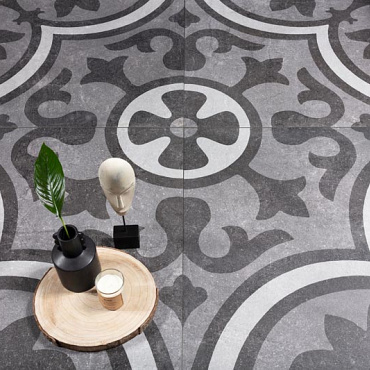 GeoCeramica® 100x100x4 Elios Decoro Fior
