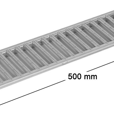 ACO Sleufrooster verzinkt staal 50 cm