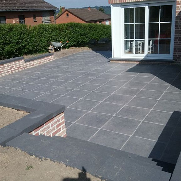 Moodul afdeksteen 60x15x7,5 stapelblok Black 8 Small