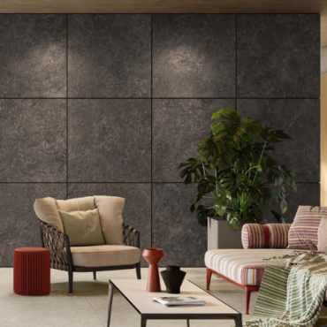 Landstone 60x120x2 cm Carbon