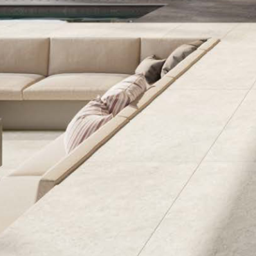 Landstone 60x120x2 cm Raw White