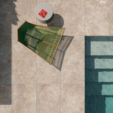 Landstone 100x100x2 cm Taupe