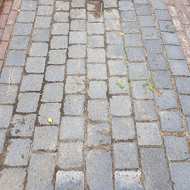 Koperslak keien 16x16 op pallet