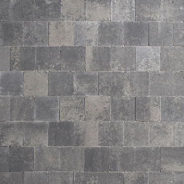 Damme Ongetrommeld 15x15x6 cm Grijs Zwart