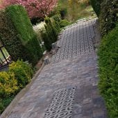 STONEHEDGE 30X20X6 BRUIN-ZWART HYD
