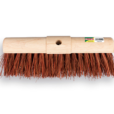Wegenbouwbezem SOLIDE bassine 45 cm, ronde kap, zonder steel. FSC 100%