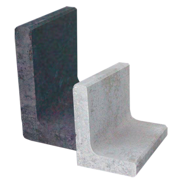 L element 50x50x120 cm Grijs